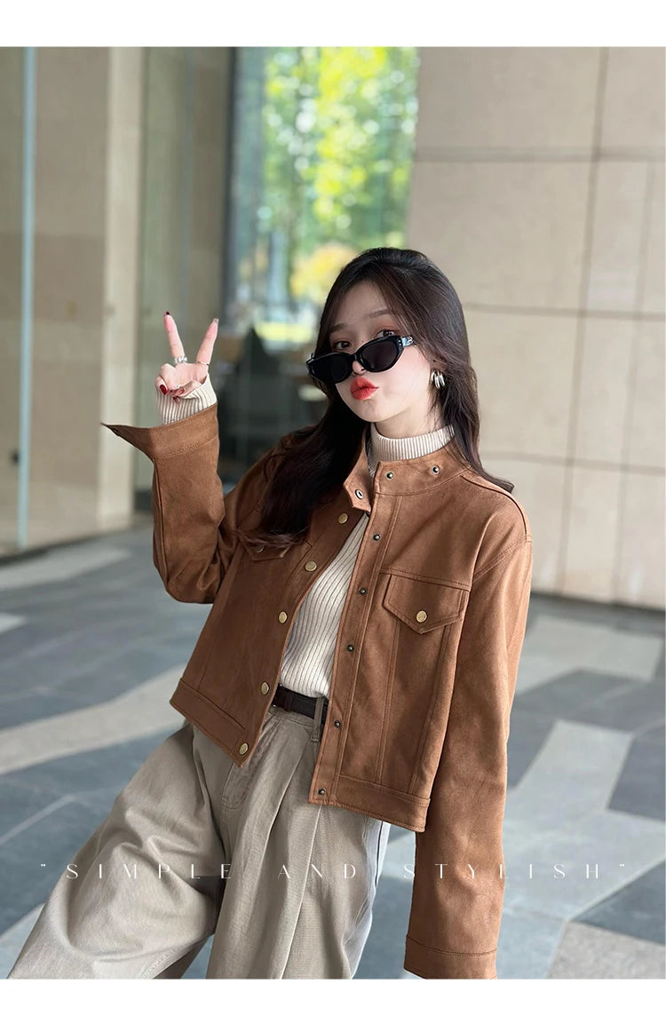 Women's Retro Turtleneck Sweater – Autumn & Winter 2025 Collection | Thickened Thermal Knit with Velvet Lining | Cozy Pullovers & Layering Tops